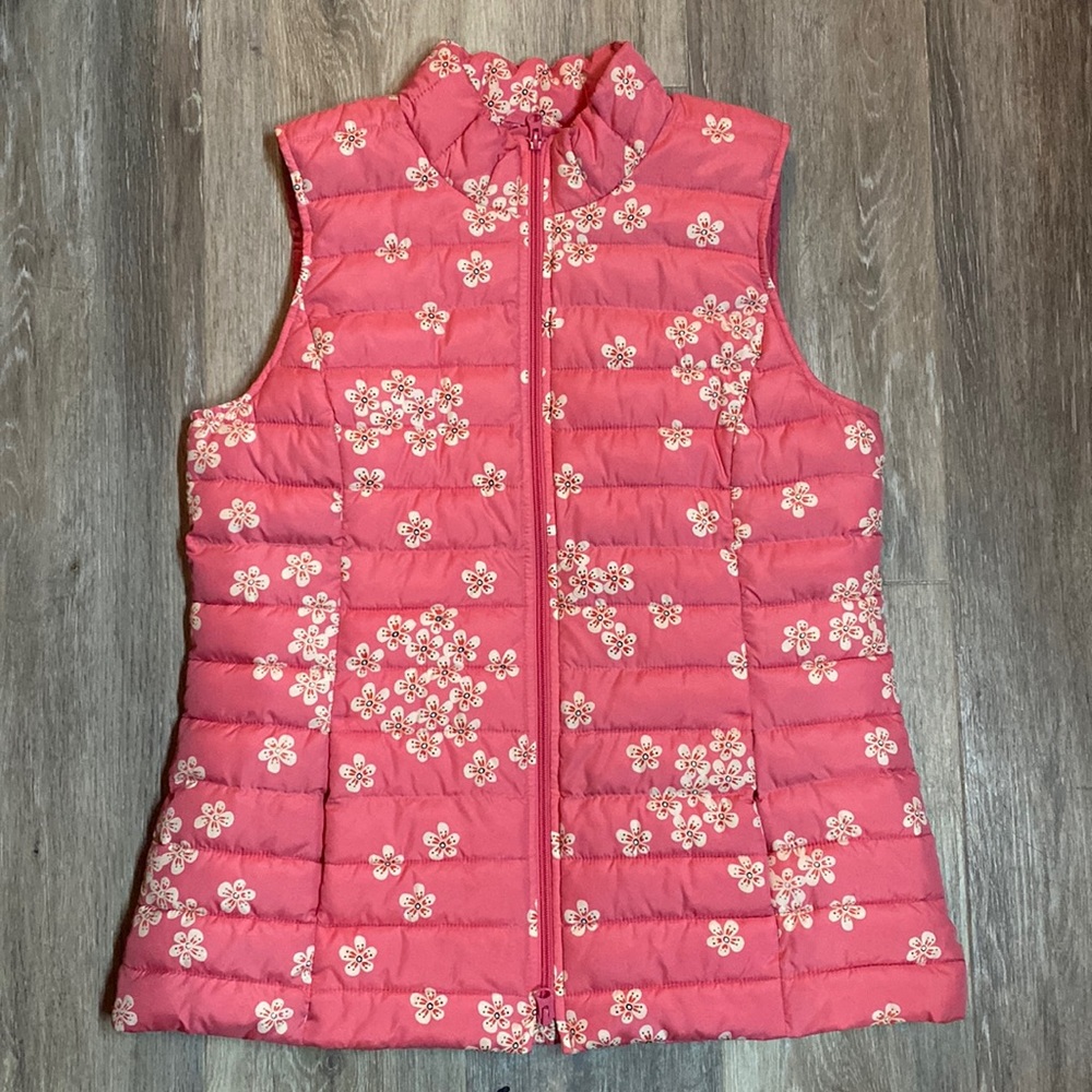 J.Jill Floral Vest Puffer